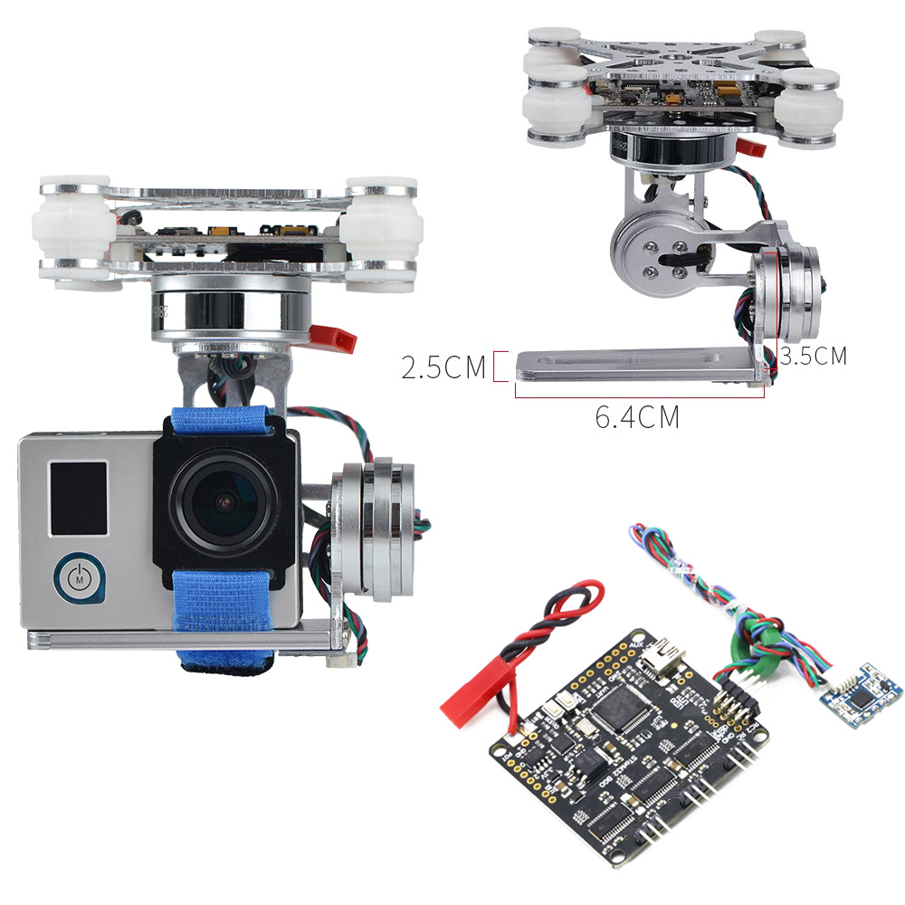 Drone Gimbal Mount - Rctosky suporte para câmera gimbal sem