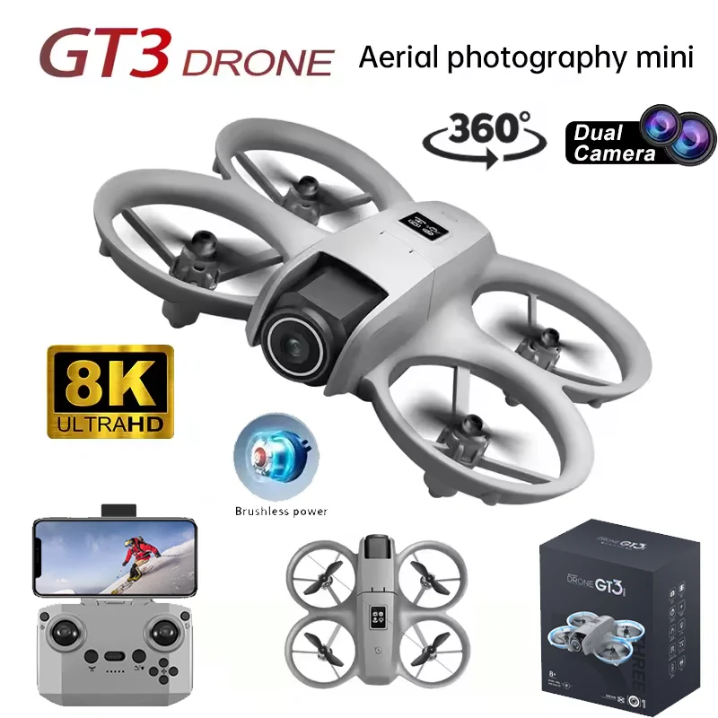 Drone Gimbal Mount - Drone Original GT3 8K GPS HD