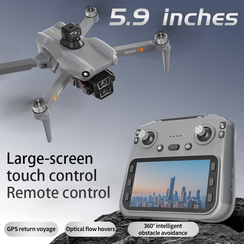 Drone Gimbal 2 Axis - Drone Profissional L300 Pro GPS com