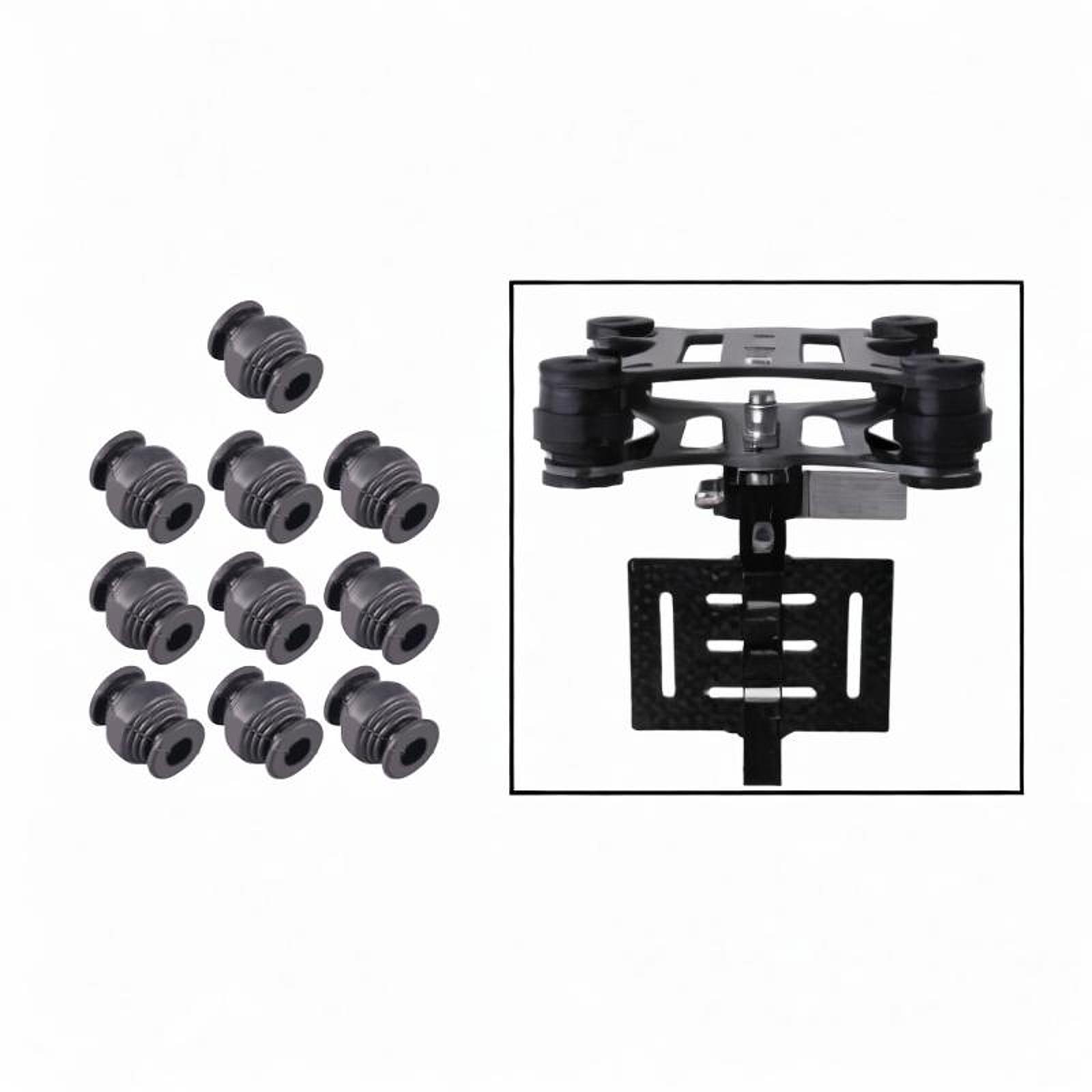 10 peças bolas de borracha de  - Drone Gimbal Mount avaliação e preço