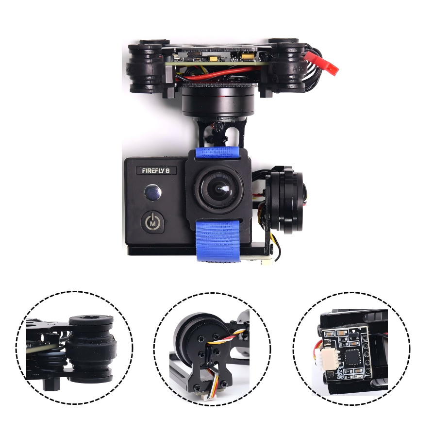 Rctosky suporte para câmera gi - Drone Gimbal Mount avaliação e preço