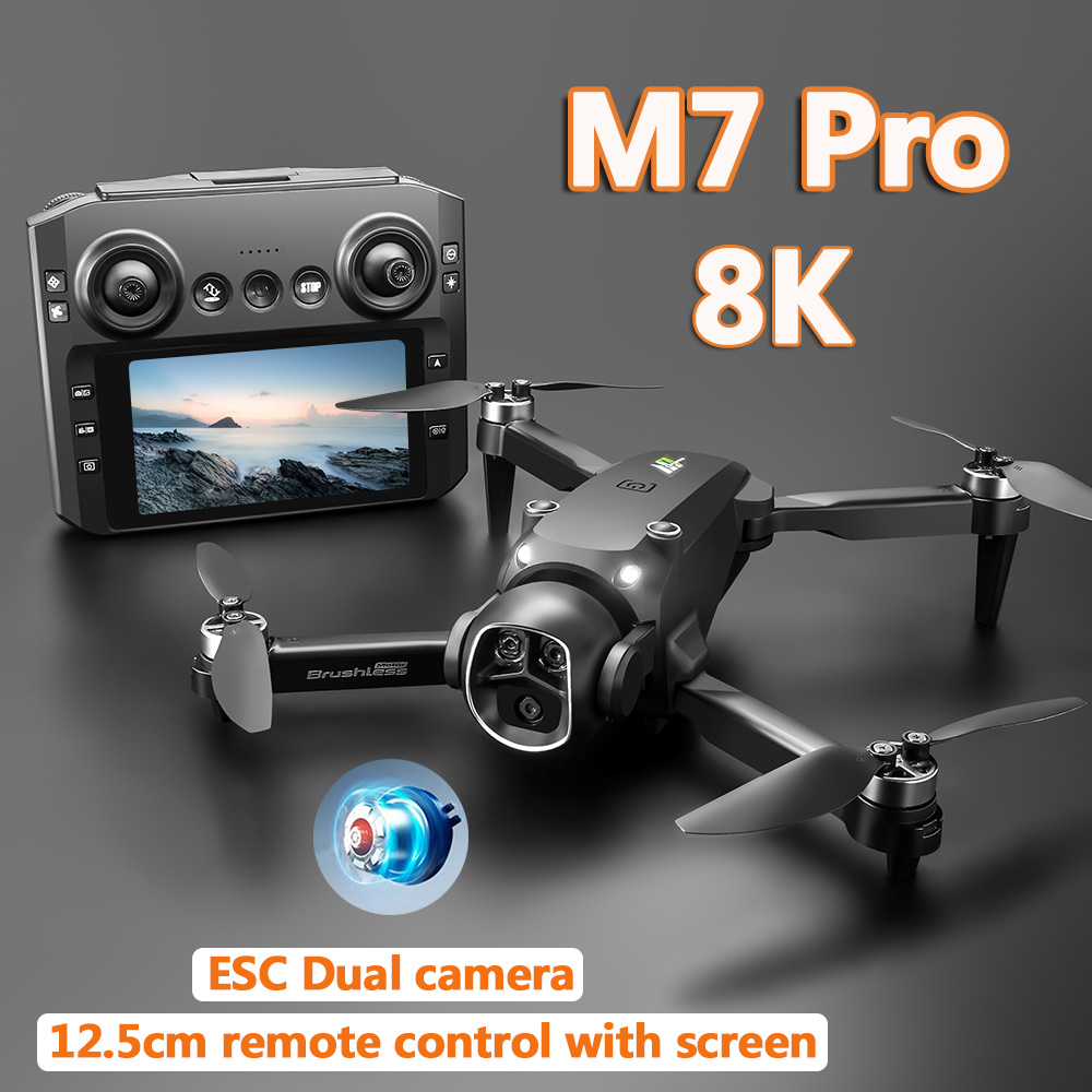 M7 drone motor sem escova 8k c - Drone Gimbal Mount avaliação e preço