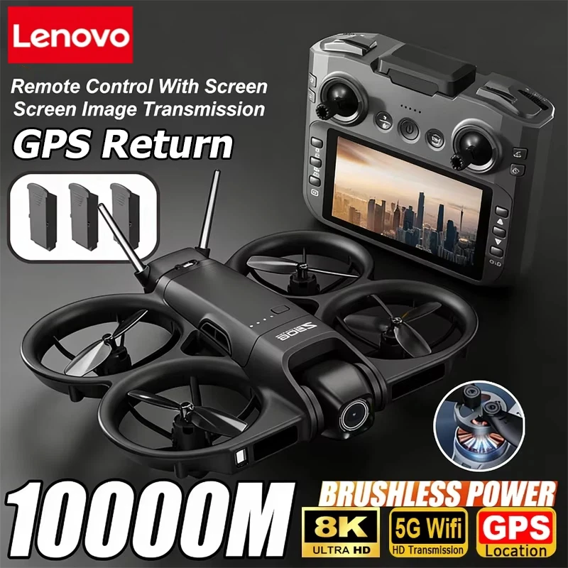 Lenovo Drone 8K Aerial HD Inte - Drone Gimbal 2 Axis avaliação e preço