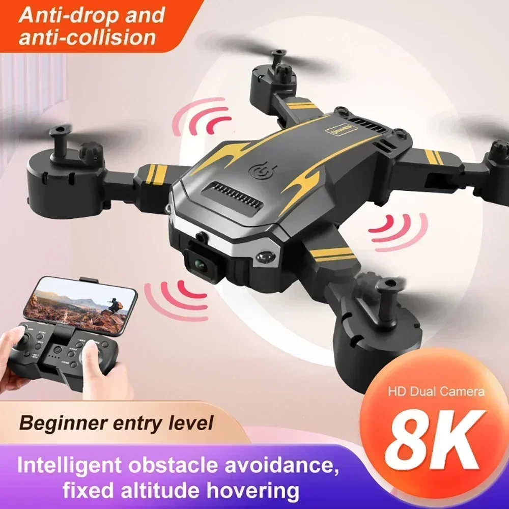 Drone G6 Pro 8K com Câmera Dup - Drone Gimbal Brushless avaliação e preço