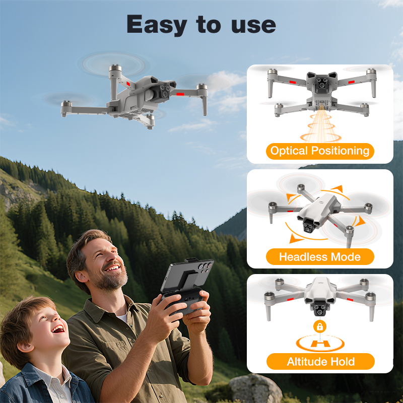NOVO Drone L017 Pro Brushless  - Drone Gimbal 2 Axis avaliação e preço