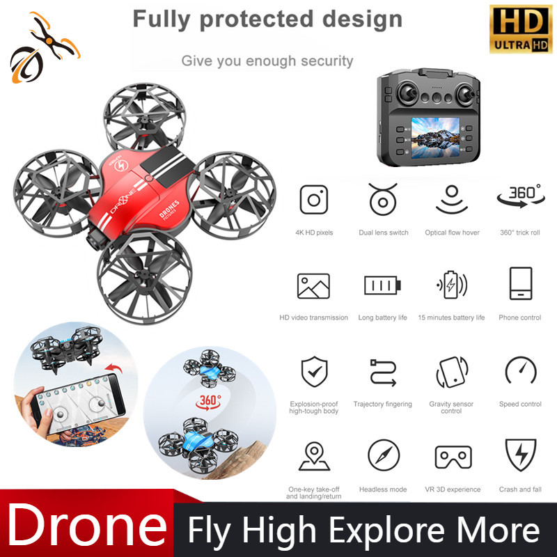 NEW Mini Drone 812PRO professi - Drone Gimbal Brushless avaliação e preço